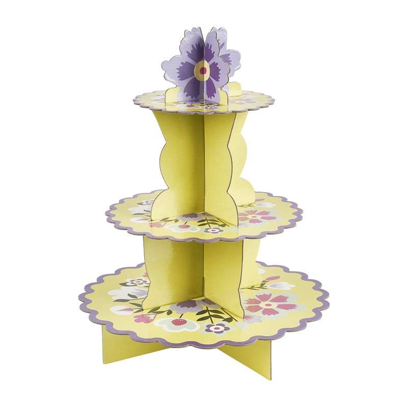 Etagère floral - 37 cm hoog