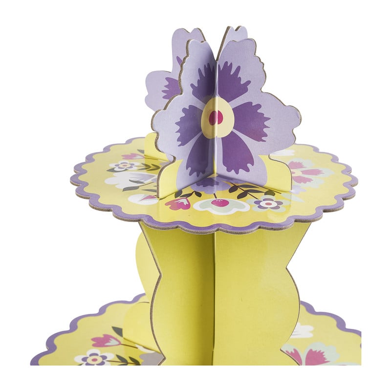 Etagère floral - 37 cm hoog