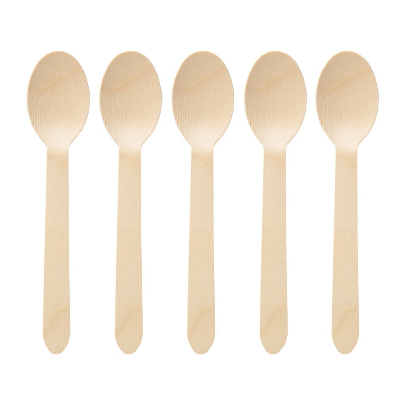 Houten lepels - set van 20