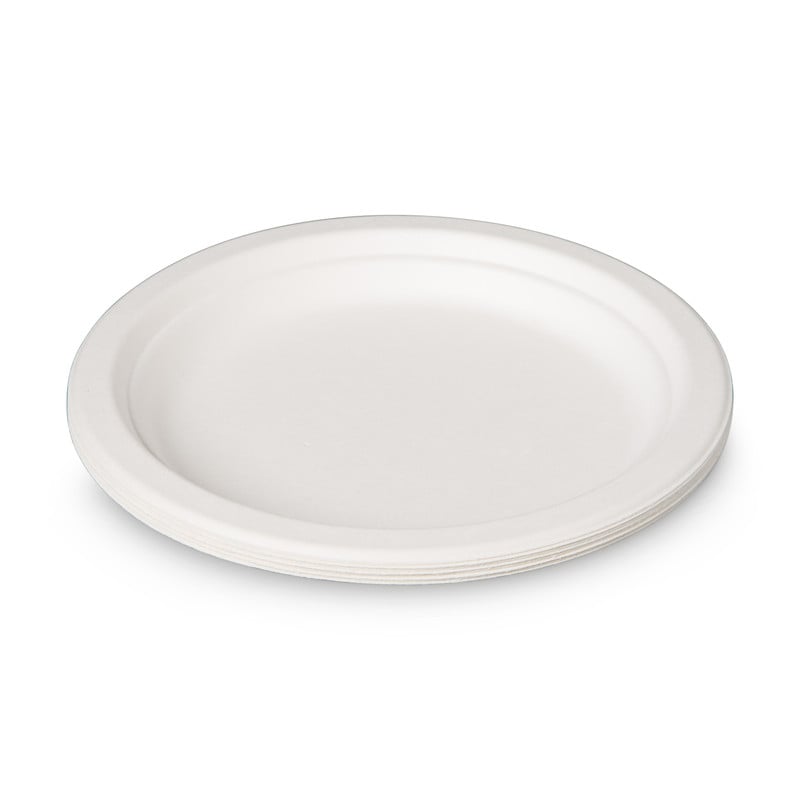 Borden bagasse - ø17 cm - set van 8
