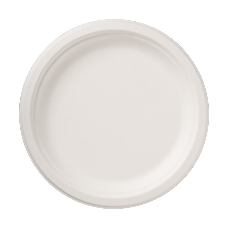 Borden bagasse - ø22.5 cm - set van 8