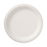 Borden bagasse - ø22.5 cm - set van 8