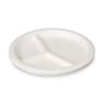 Verdeelborden bagasse - ø22.5 cm - set van 8 