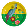 Bordjes kaketoe - ⌀18 cm - set van 8
