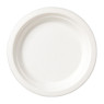 Bord bagasse - set van 8 - ⌀18 cm