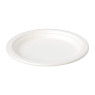 Bord bagasse - set van 8 - ⌀18 cm