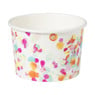 Papieren snackbakjes - confetti -  set van 8