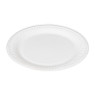 Bord Wit - set van 8 - ø18 cm