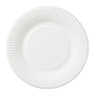 Bord wit - 12 stuks - ø19 cm