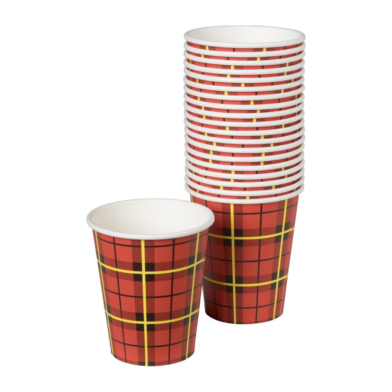 Koffiebekers scotties - set van 20