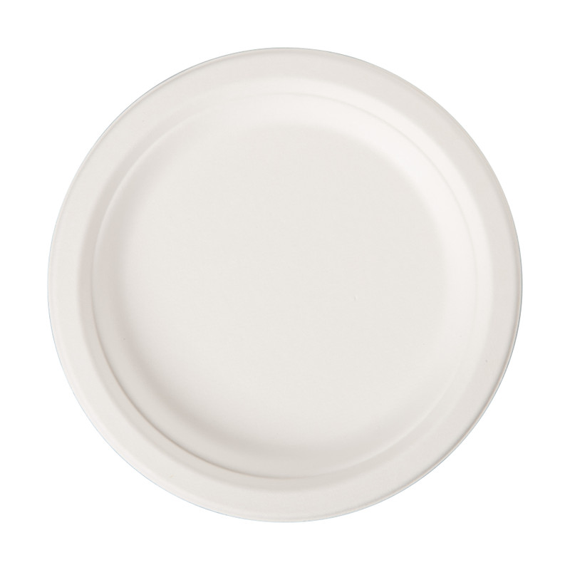 Borden bagasse - set van 8 - ø18 cm
