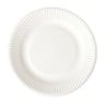 Bagasse bord - wit - ø18.5x2 cm