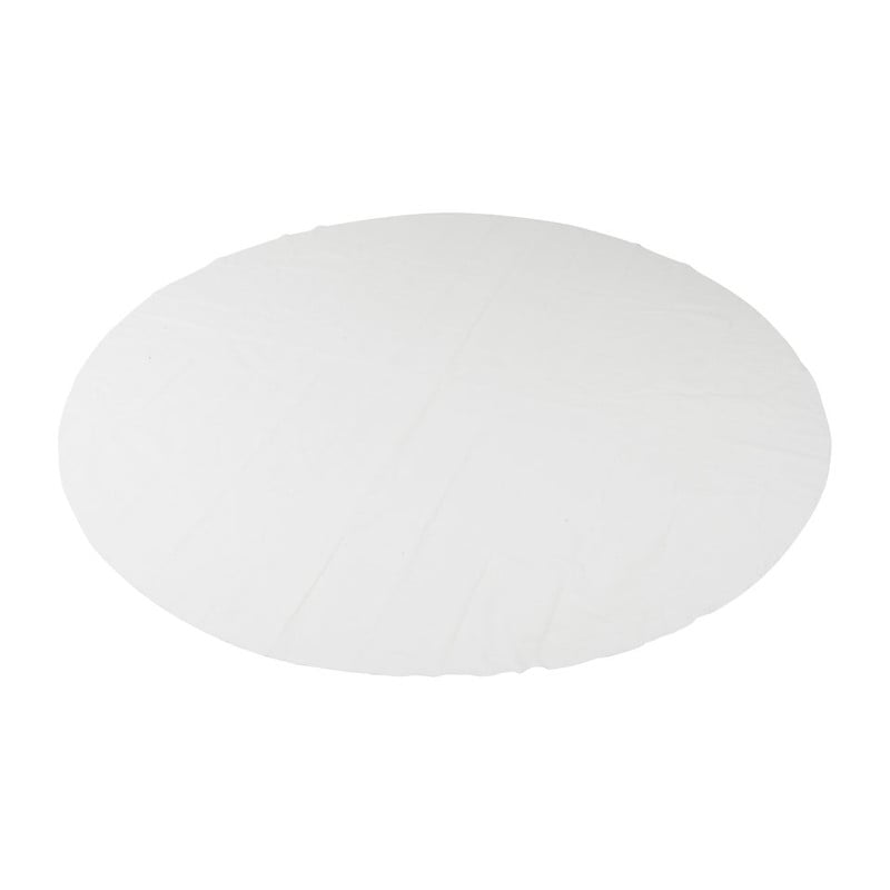 Tafelkleed rond - 165 cm - wit