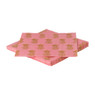 Servetten ananas - set van 16 -  33x33 cm