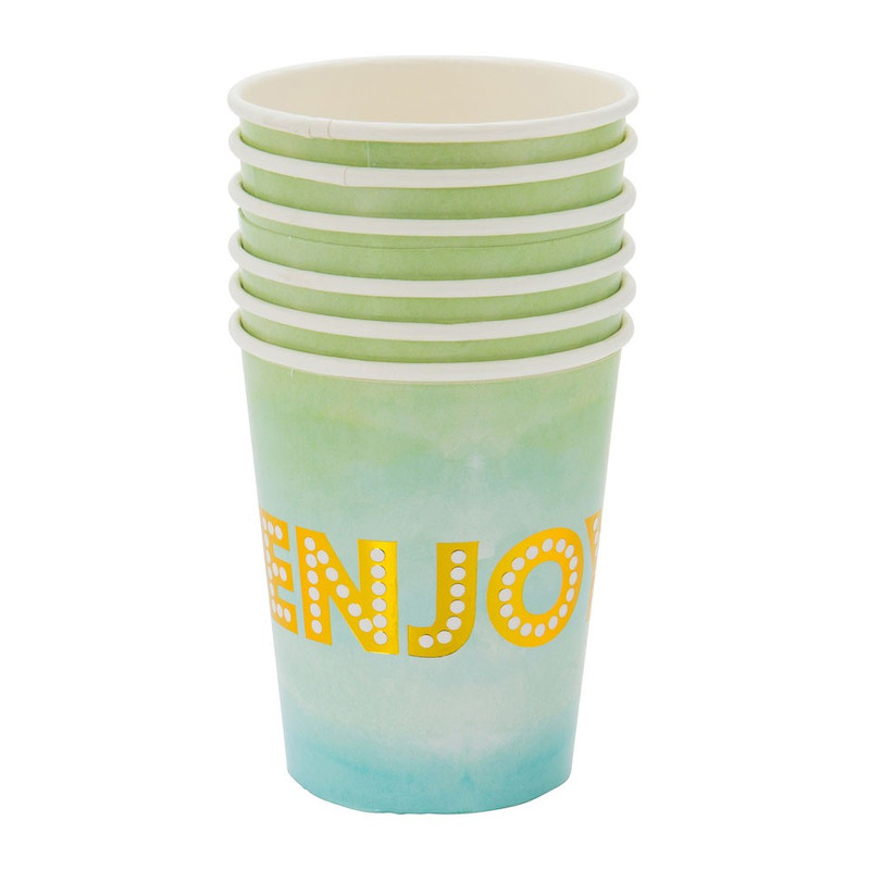 Beker enjoy - set van 6