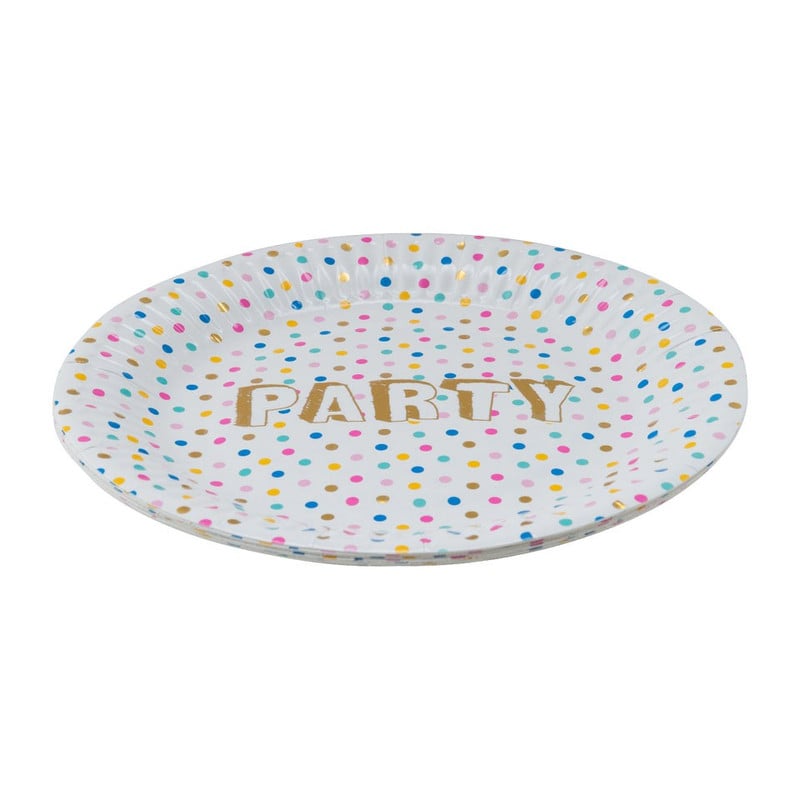 Bord party - set van 6