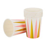 Beker roze/goud - set van 6