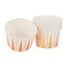 Snackcup roze/goud - set van 6