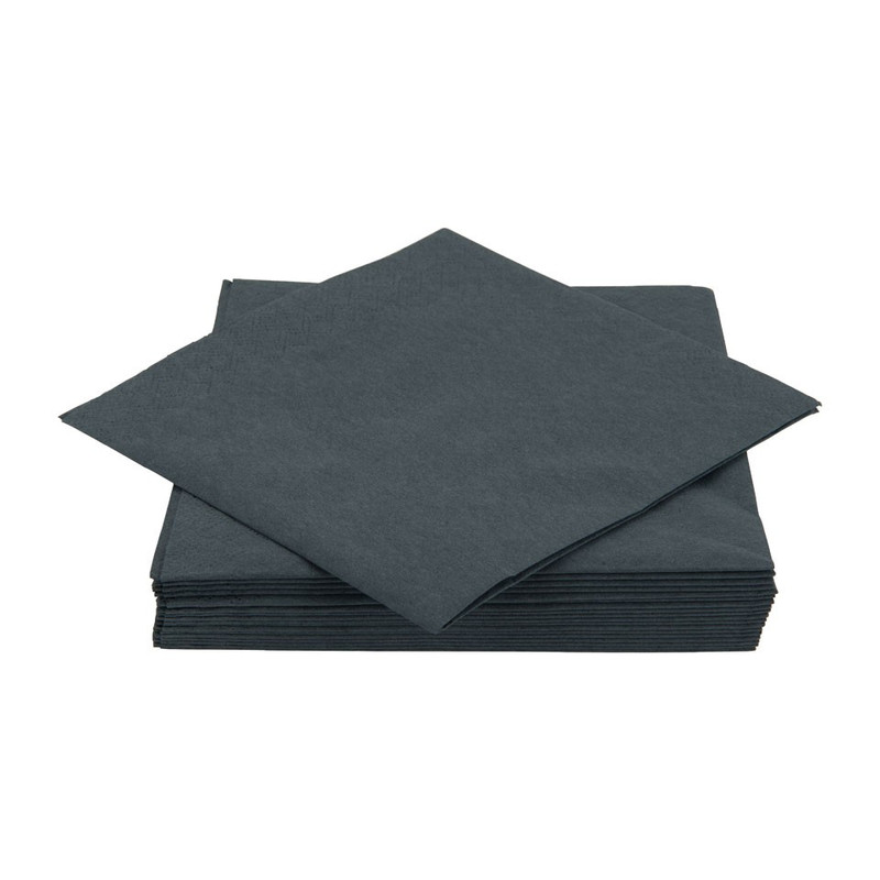 Servetten uni - grijs - set van 20