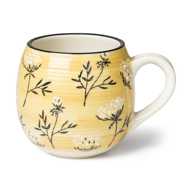 Mok romantic east - geel - 500 ml