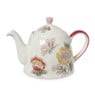 Theepot bloemen en vlinder - multikleur - 750 ml