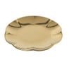 Gebaksbordje goud - keramiek - ø15.5x2 cm