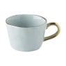 Kopje met gouden oor - mint - 180 ml 