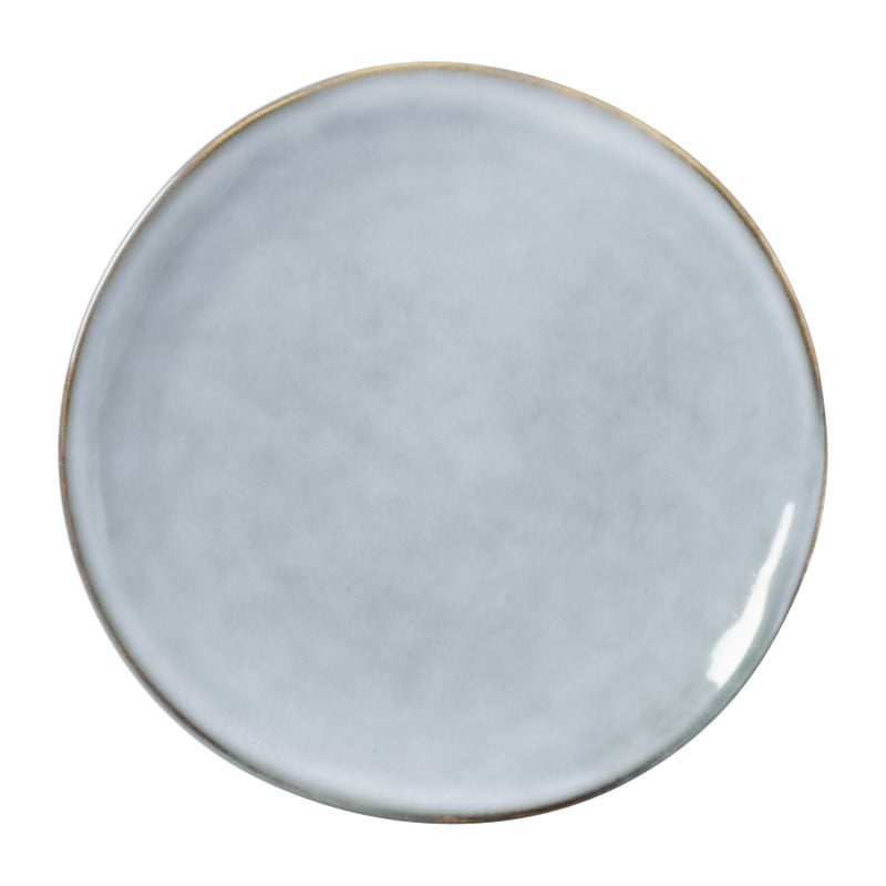 Gebaksbordje Toscane - lichtblauw - ø15.5 cm