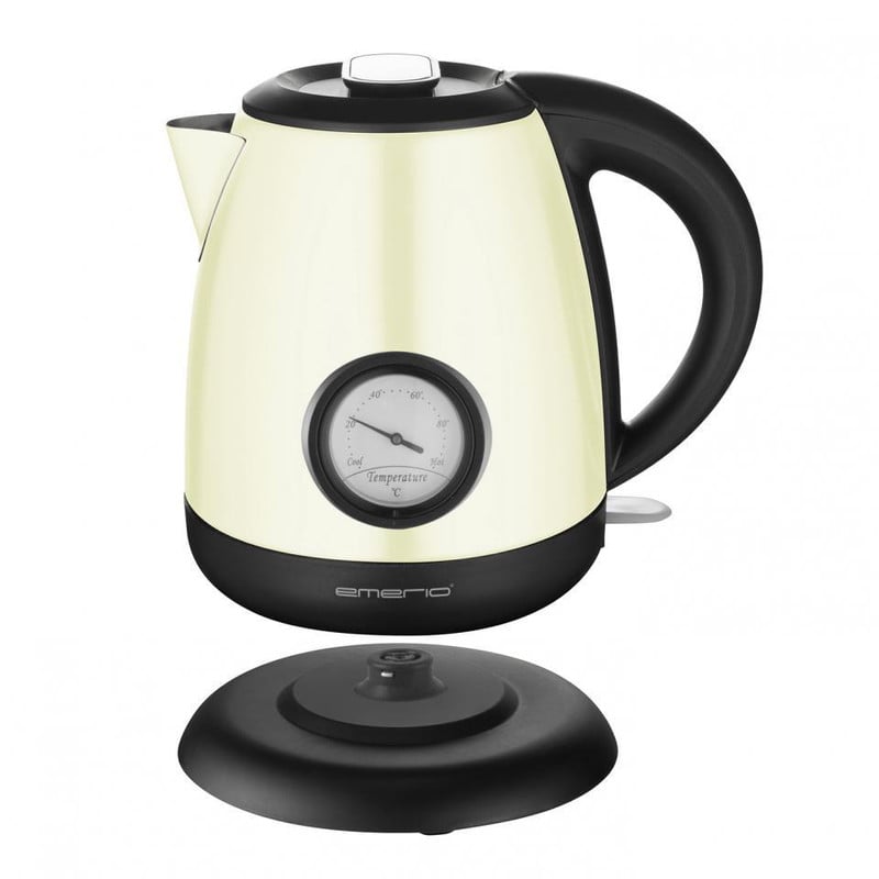 Waterkoker retro - 1 liter - crème