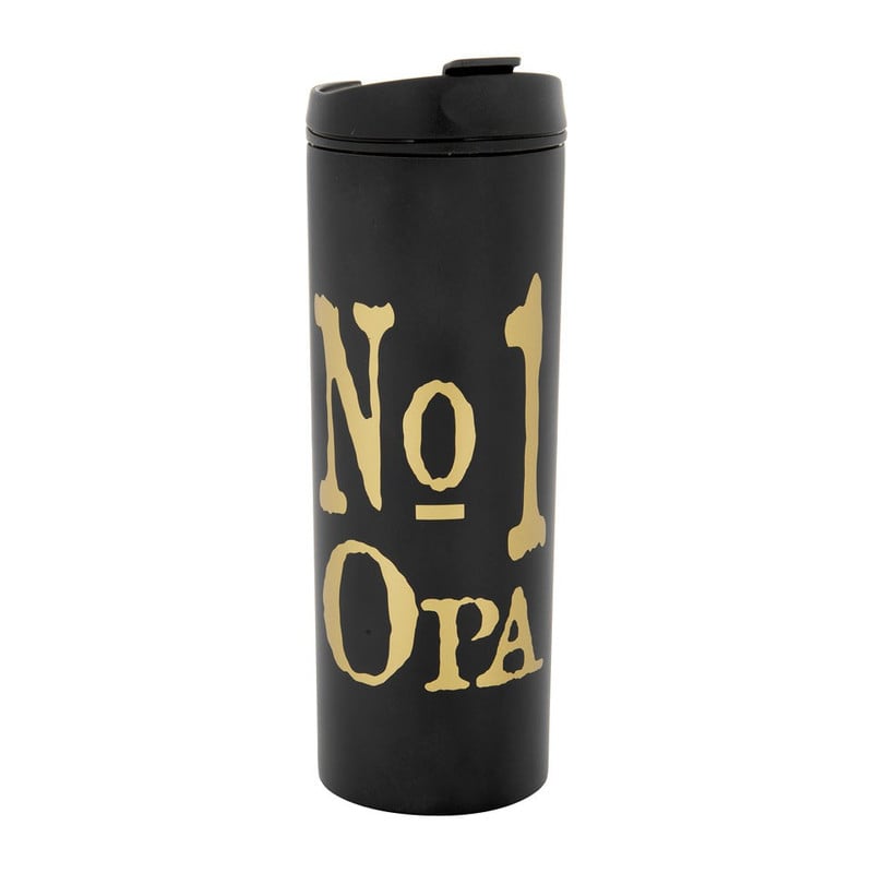 Travelbeker Nr 1 Opa - 40cl - zwart