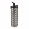 Travelbeker vacuüm patroon - 40 - cl - zilver
