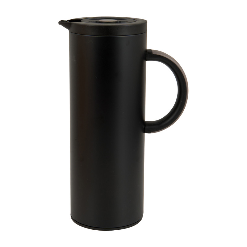 Thermoskan groot - zwart - 1 liter