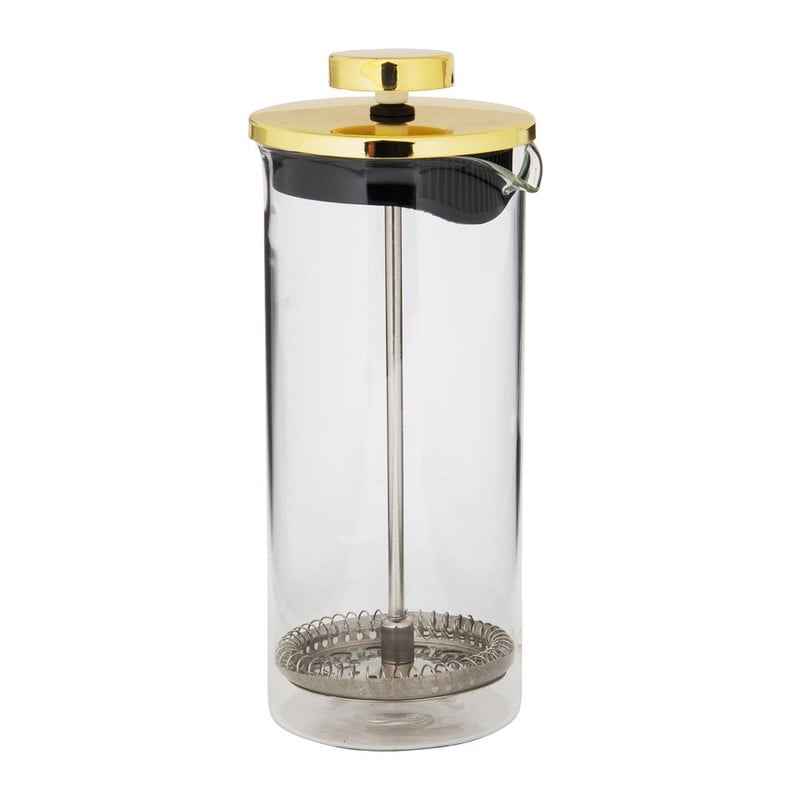 Melkopschuimer goud - 450 ml