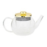Theepot met filter goud - 1 liter