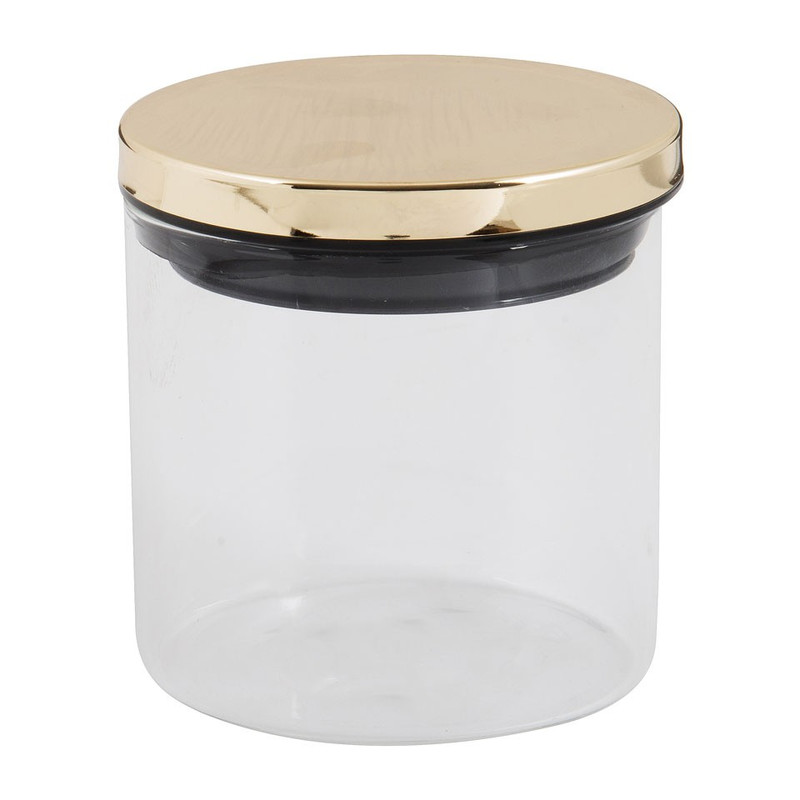 Opbergpotje koffie goud