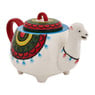 Theepot lama - gekleurd - 900 ml