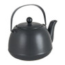 Theepot mat zwart - 1 liter