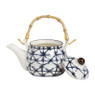 Theepot Indigo - blauw/wit - 425 ml