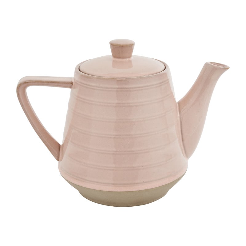 Theepot rustique -  roze - 1 liter