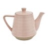 Theepot rustique -  roze - 1 liter