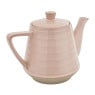 Theepot rustique -  roze - 1 liter
