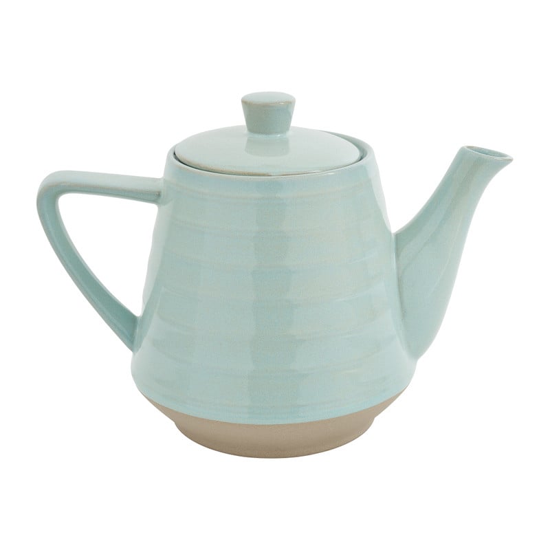 Theepot rustique -  blauw - 1 liter