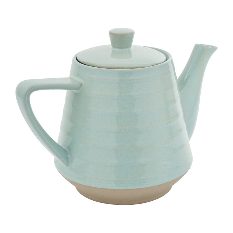 Theepot rustique -  blauw - 1 liter