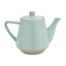 Theepot rustique -  blauw - 1 liter
