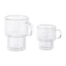 Theeglas dubbelwandig - 100 ml - glas