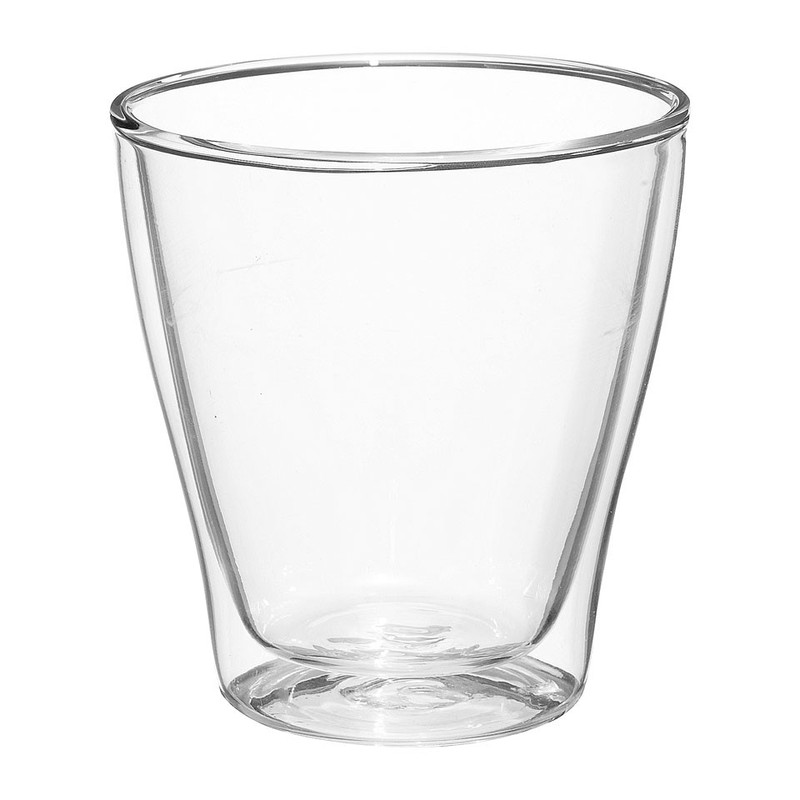 Dubbelwandige glazen - 22 cl - set van 4