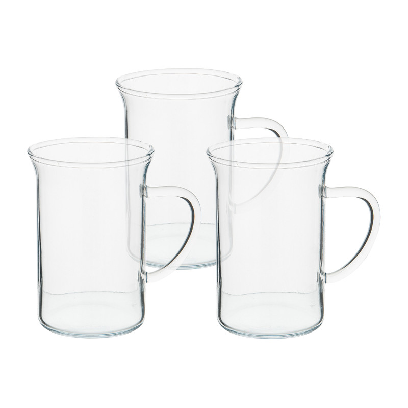 Theeglazen - 25 cl - set van 3