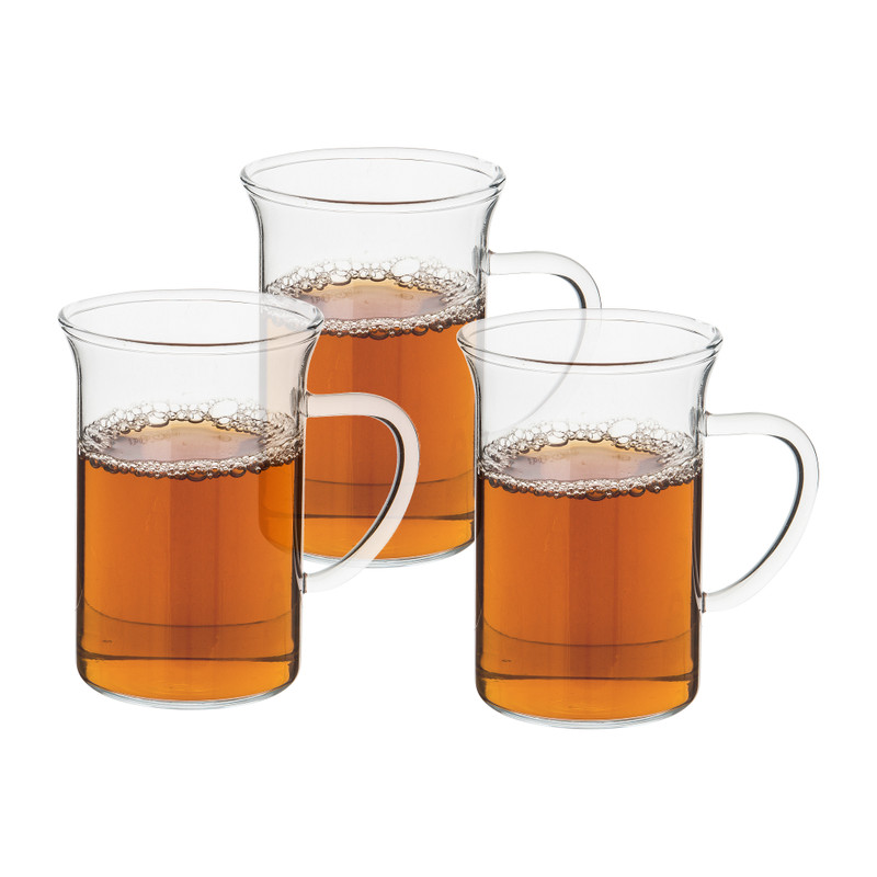 Theeglazen - 25 cl - set van 3