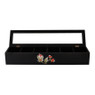 Theebox Asia - zwart - 48x11x8 cm
