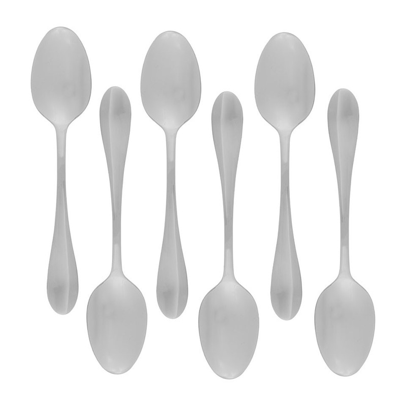Theelepel Palladio - set van 6 - RVS